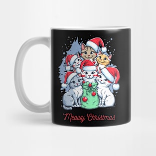 Merry Christmas cats Mug